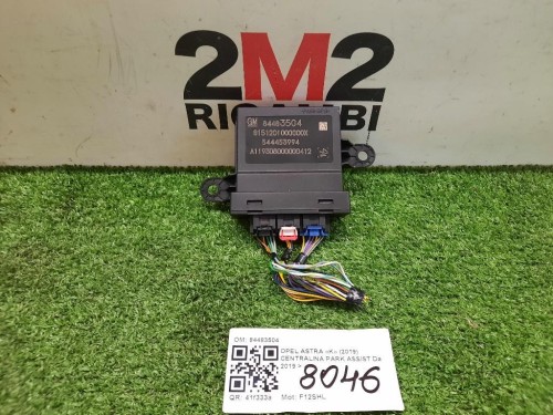 Centralina PARK Assist 84483504 Opel Astra K 2019