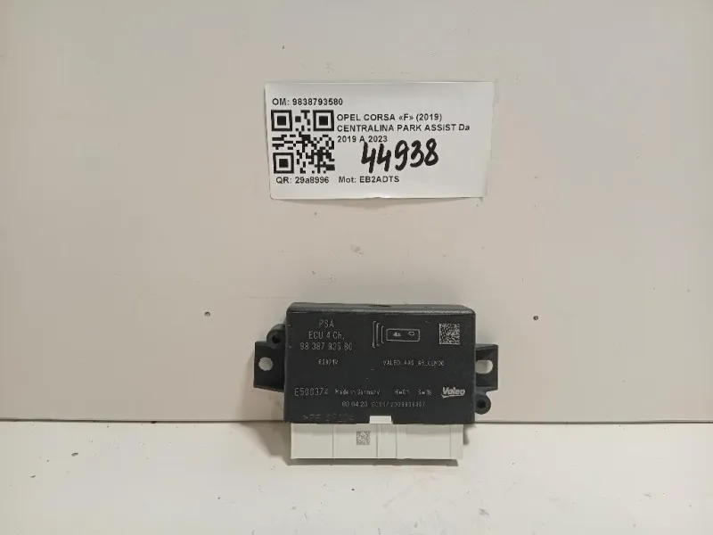 Centralina PARK Assist 9838793580 Opel Corsa F 2019
