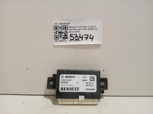 Centralina PARK Assist 259905848R Renault Captur I 2017