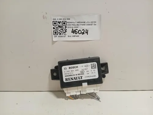 Centralina PARK Assist 0 263 004 899 Renault Mégane IV 2016
