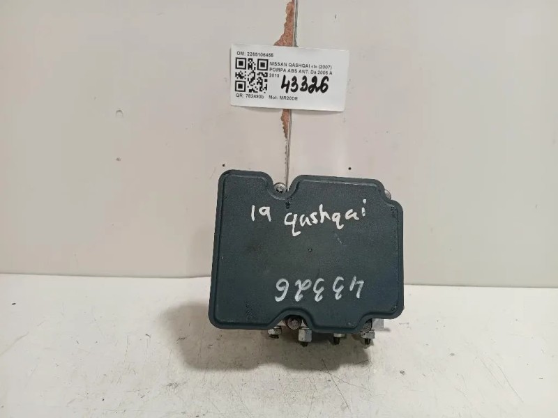 Pompa ABS ANT 2265106455 Nissan Qashqai I 2007