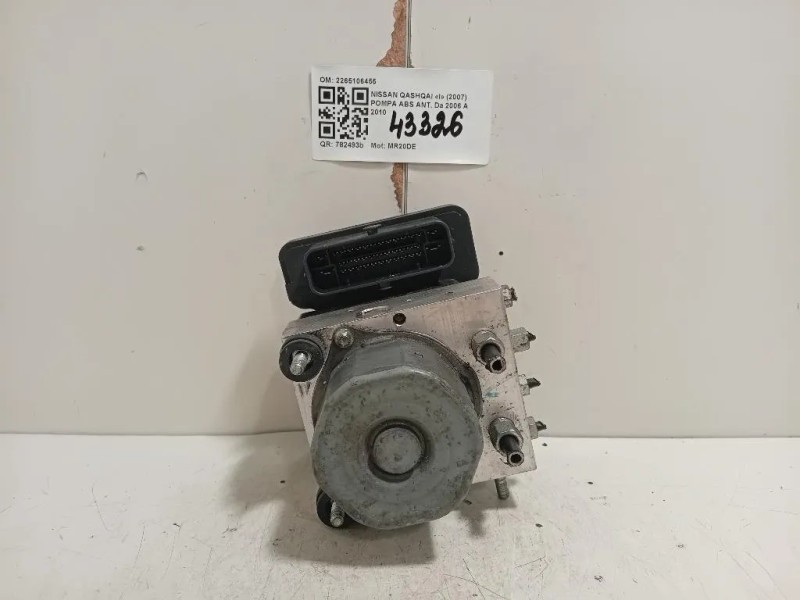 Pompa ABS ANT 2265106455 Nissan Qashqai I 2007