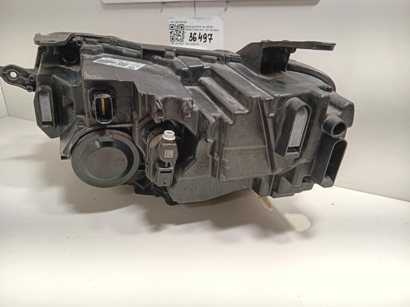 Proiettore ANT DX 260101613R Dacia Duster II 2018