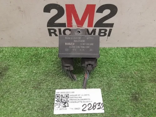 Centralina Preriscaldamento Candelette 9X2Q12B533BB Jaguar XF I 2011