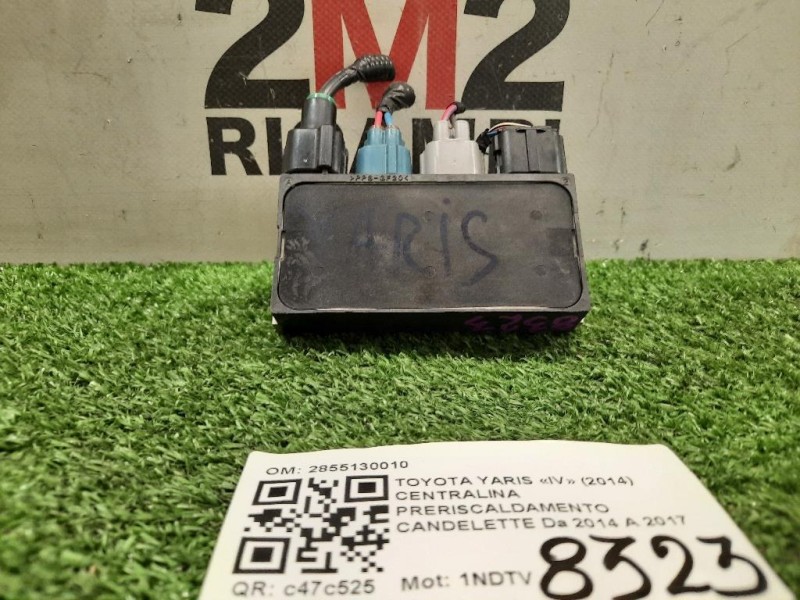 Centralina Preriscaldamento Candelette 2855130010 Toyota Yaris IV 2014