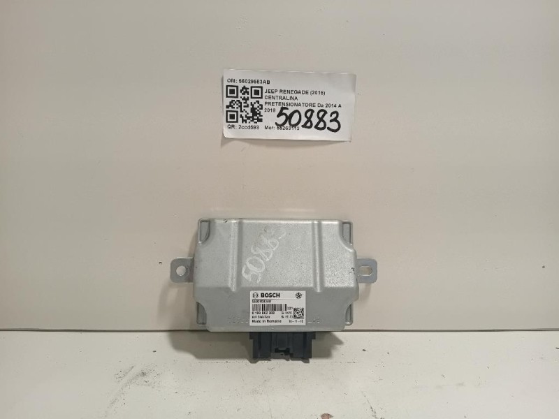 Centralina Pretensionatore 56029583AB Jeep Renegade 2015