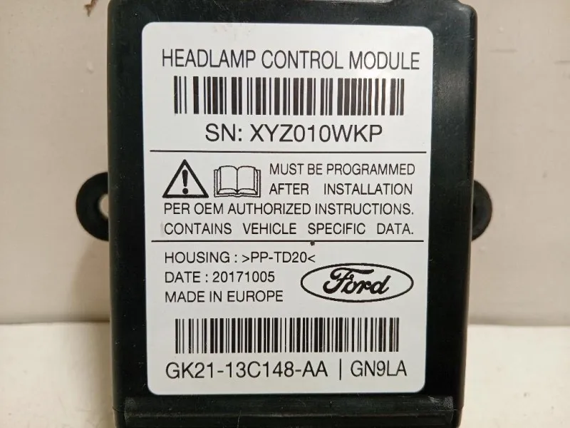 Centralina Proiettore Adattivo GK21-13C148-AA Ford Transit Custom I 2013