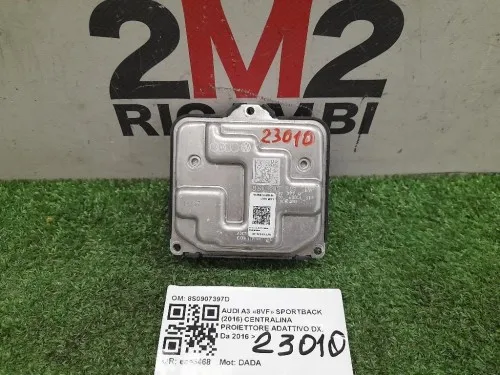 Centralina Proiettore Adattivo DX 8S0907397D Audi A3 8VF Sportback 2016
