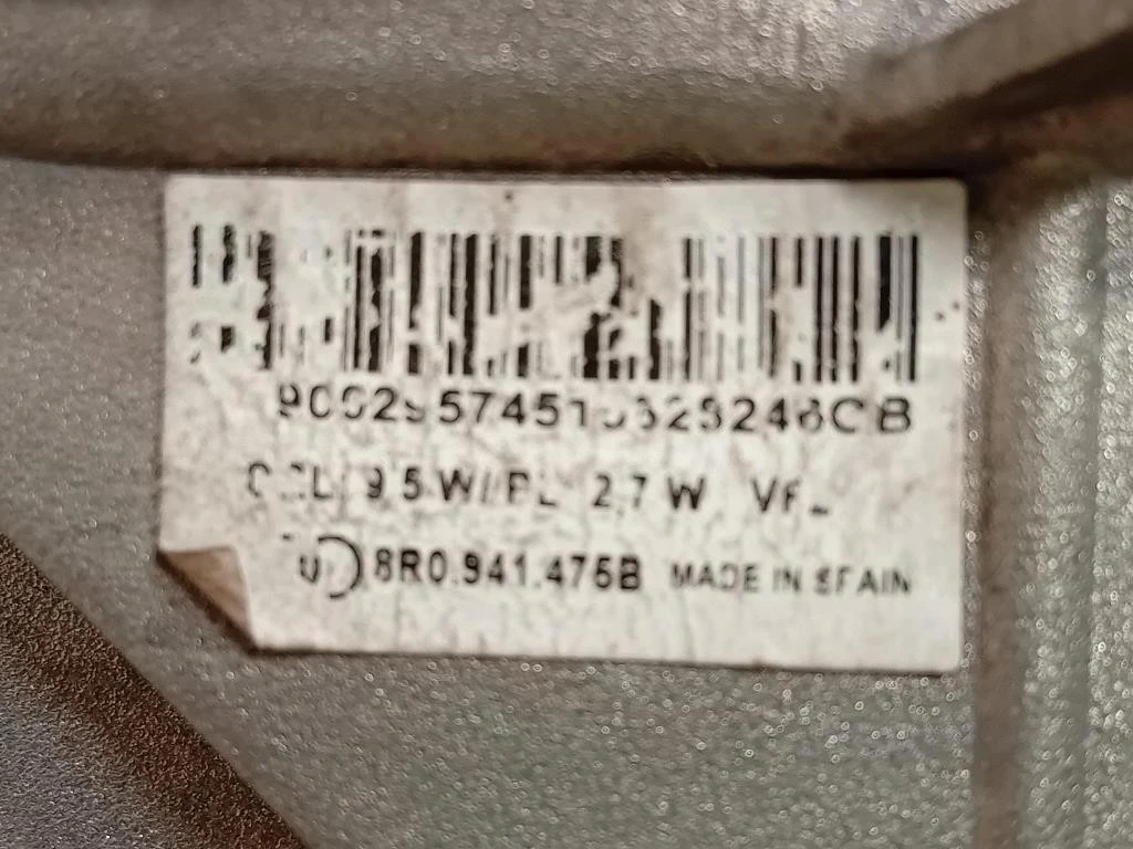 Centralina Proiettore Xenon DX 8R0 941 476 B Audi Q5 8RB 2012