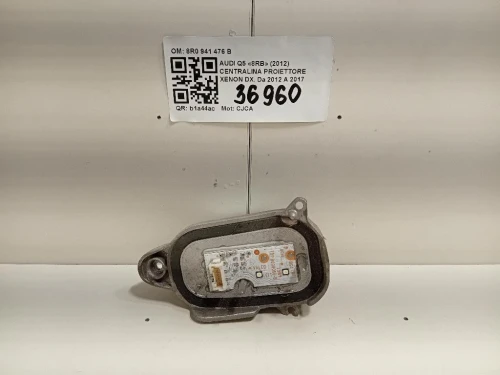 Centralina Proiettore Xenon DX 8R0 941 476 B Audi Q5 8RB 2012