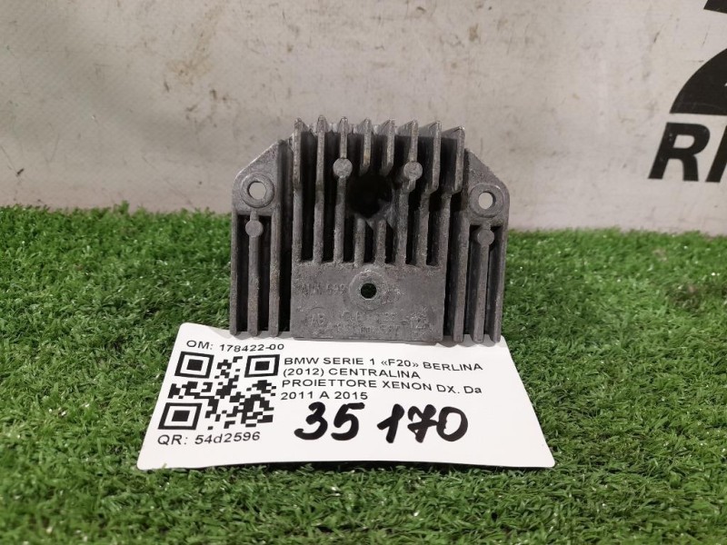 Centralina Proiettore Xenon DX 178422-00 Bmw Serie 1 F20 Berlina 2012