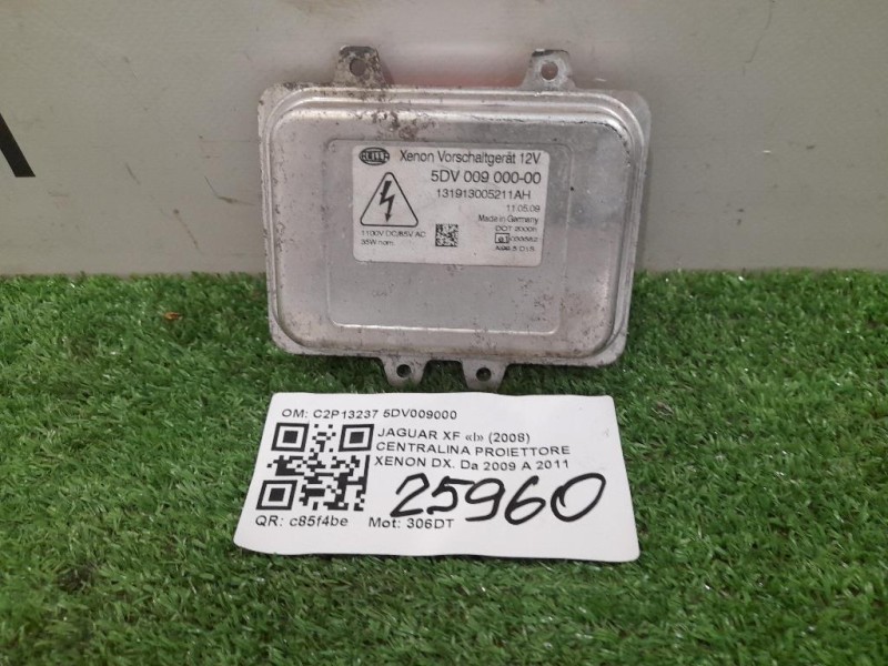Centralina Proiettore Xenon DX C2P13237 5DV009000 Jaguar XF I 2008