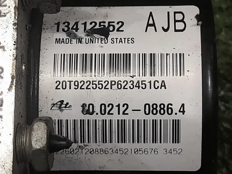 Pompa ABS ANT 13512552 Opel Astra J 2012
