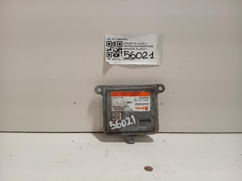 Centralina Proiettore Xenon DX A71154400DG Jaguar XF I 2011
