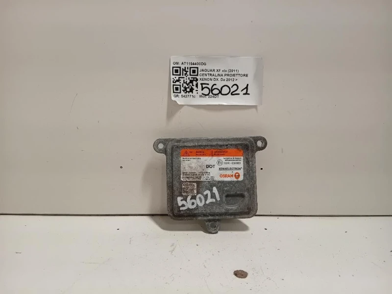 Centralina Proiettore Xenon DX A71154400DG Jaguar XF I 2011