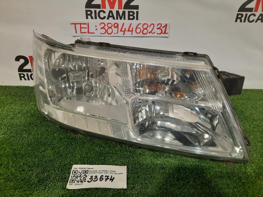 Proiettore ANT DX K05067786AE Dodge Journey 2009