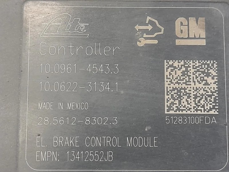 Pompa ABS ANT 13412552 Opel Astra J 2012