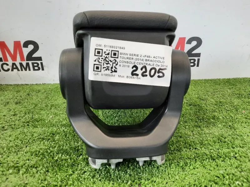 Bracciolo Console Centrale 51169321849 Bmw Serie 2 F45 Active Tourer 2014