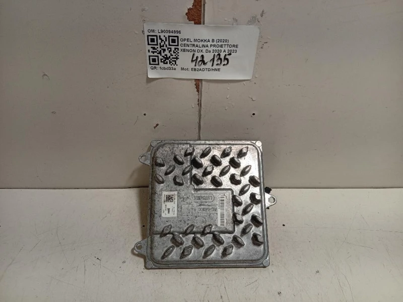 Centralina Proiettore Xenon DX L90094996 Opel Mokka B 2020