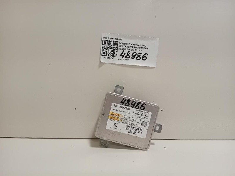 Centralina Proiettore Xenon DX 99161832303 Porsche Macan I 2014