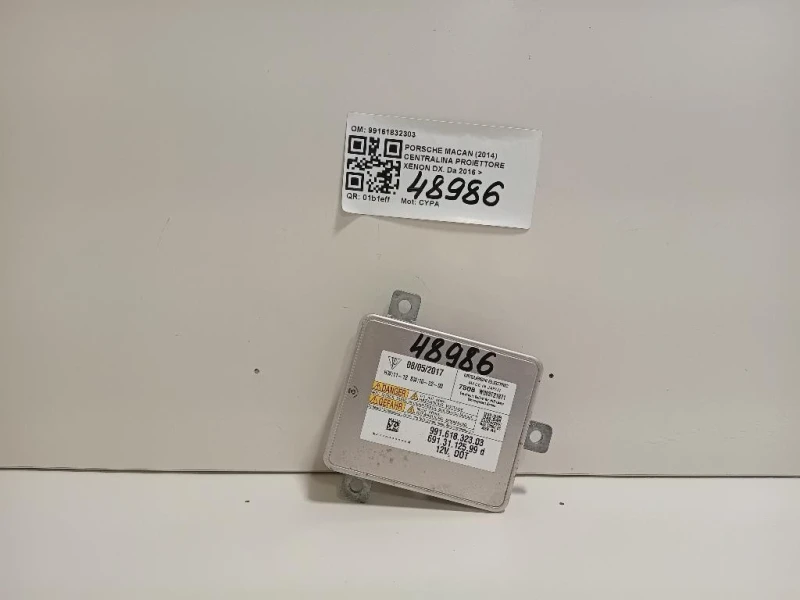 Centralina Proiettore Xenon DX 99161832303 Porsche Macan I 2014