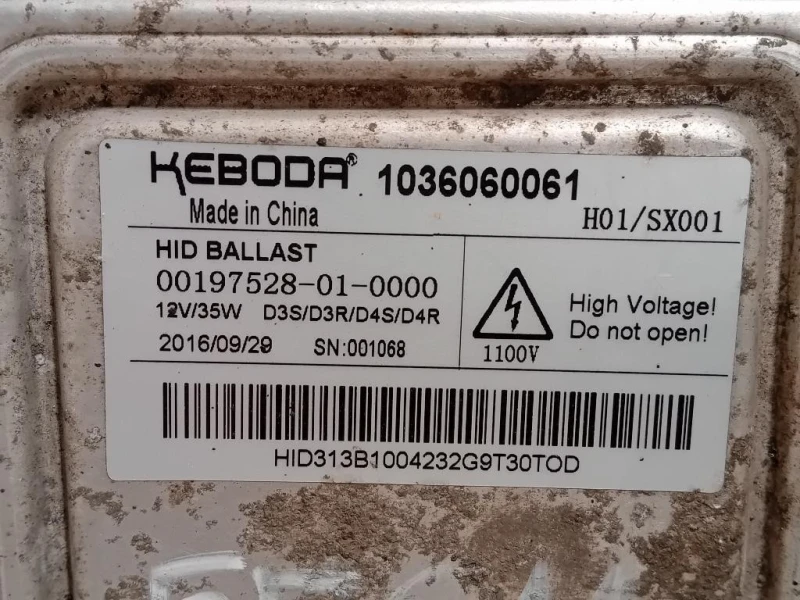 Centralina Proiettore Xenon SX 1036060061 Jaguar XF I 2011