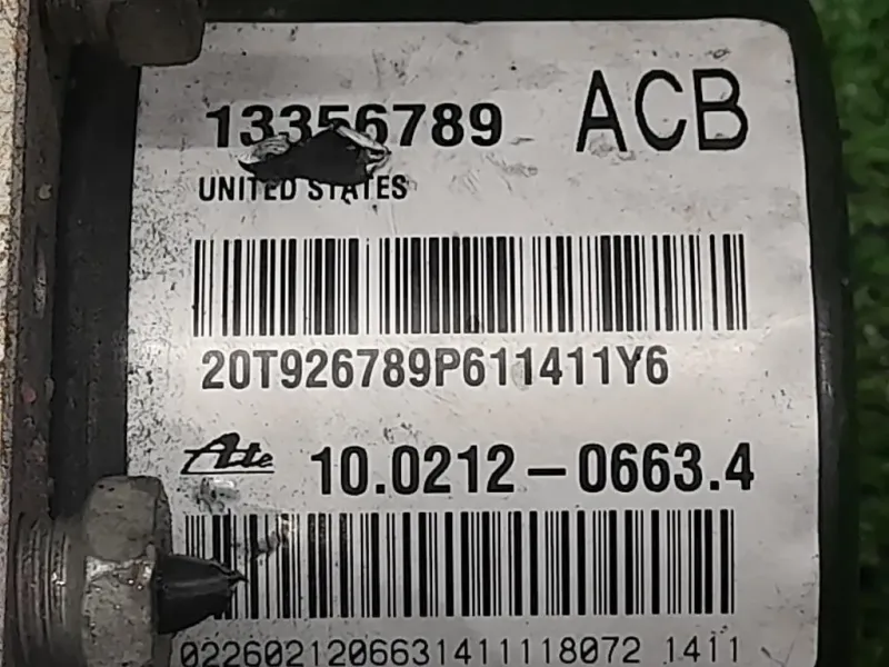 Pompa ABS ANT 13356789 Opel Astra J 2012