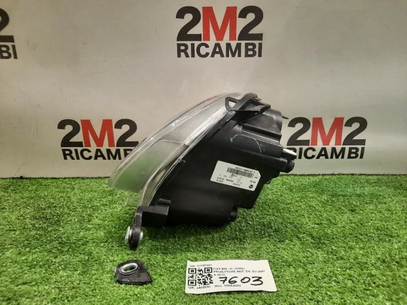 Proiettore ANT DX 51787491 Fiat 500 II 2008