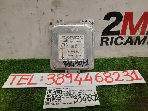 Centralina Proiettore Xenon SX 5DC009060-20 AN Mercedes Classe E S212 SW 2009