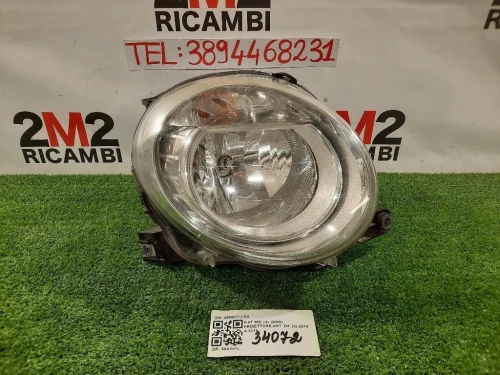 Proiettore ANT DX 45540711 DX Fiat 500 II 2008