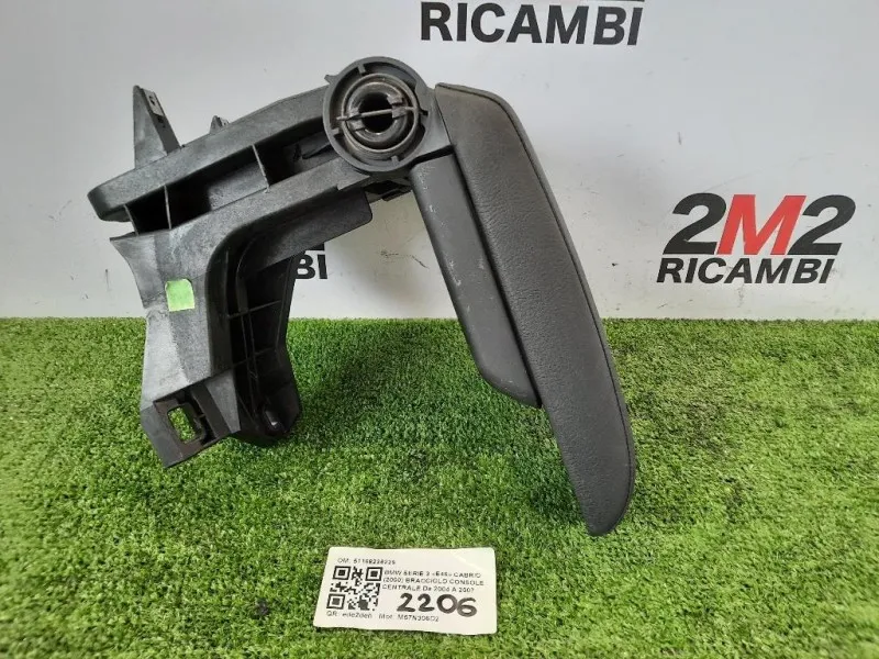 Bracciolo Console Centrale 51168238229 Bmw Serie 3 E46 Cabrio 2000
