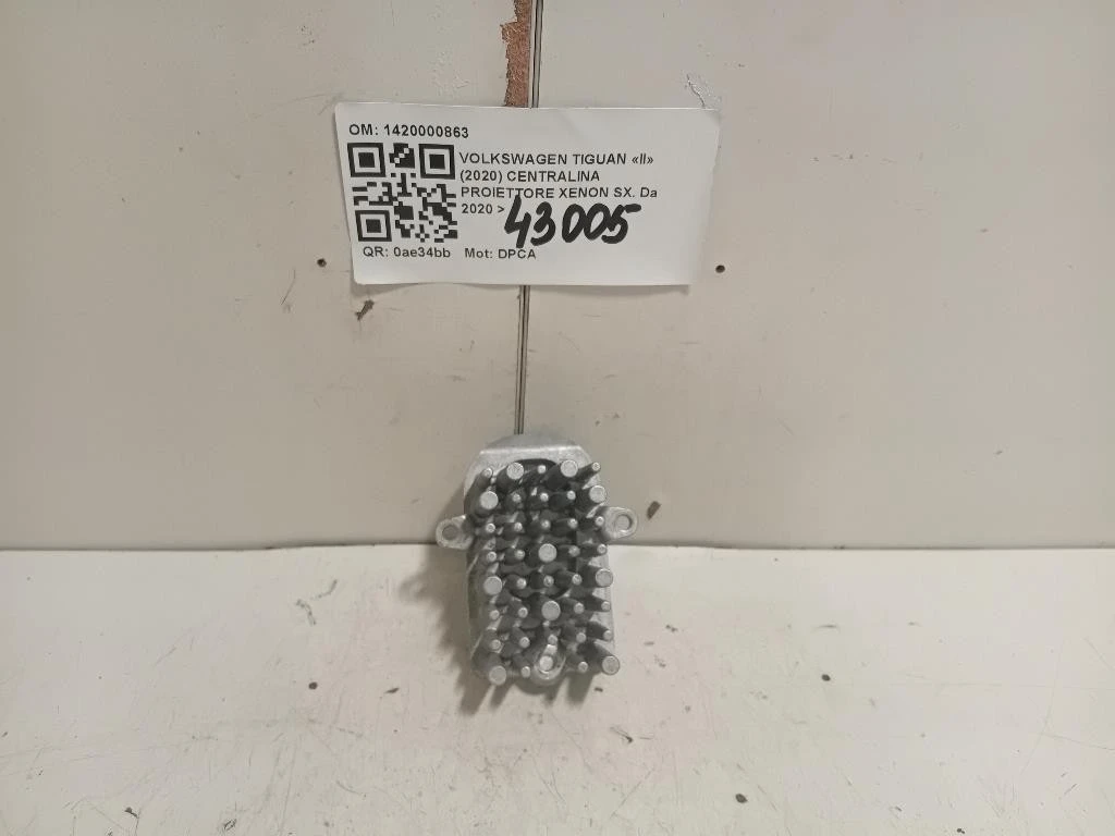 Centralina Proiettore Xenon SX 1420000863 Volkswagen Tiguan II 2020