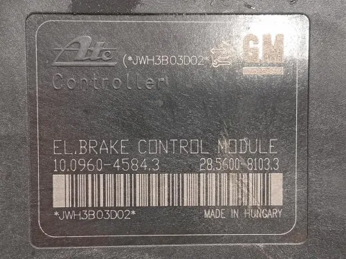 Pompa ABS ANT 13412550 Opel Astra J 2012