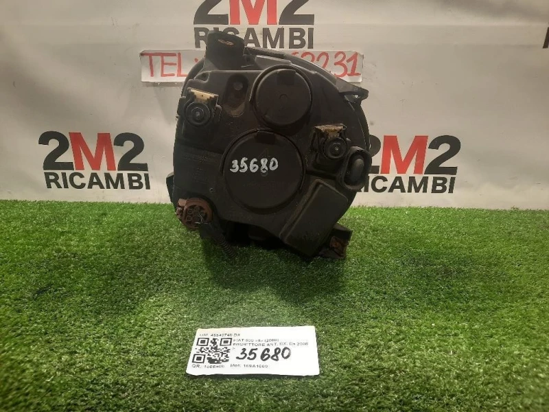 Proiettore ANT DX 45540748 DX Fiat 500 II 2008