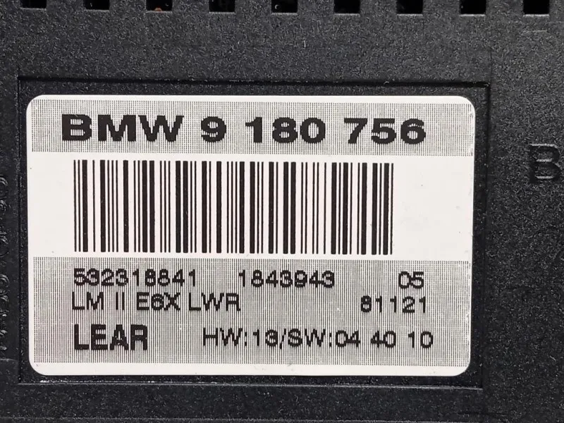 Centralina Proiettori Adattivi 9180756 Bmw Serie 5 E60 Berlina 2004