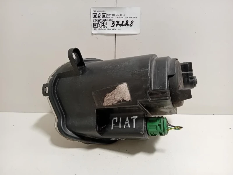 Proiettore ANT DX 45520711 Fiat 500 II 2015