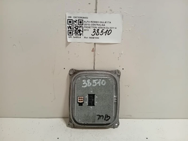 Centralina Proiettori Xenon 130732926400 Alfa Romeo Giulietta 2010