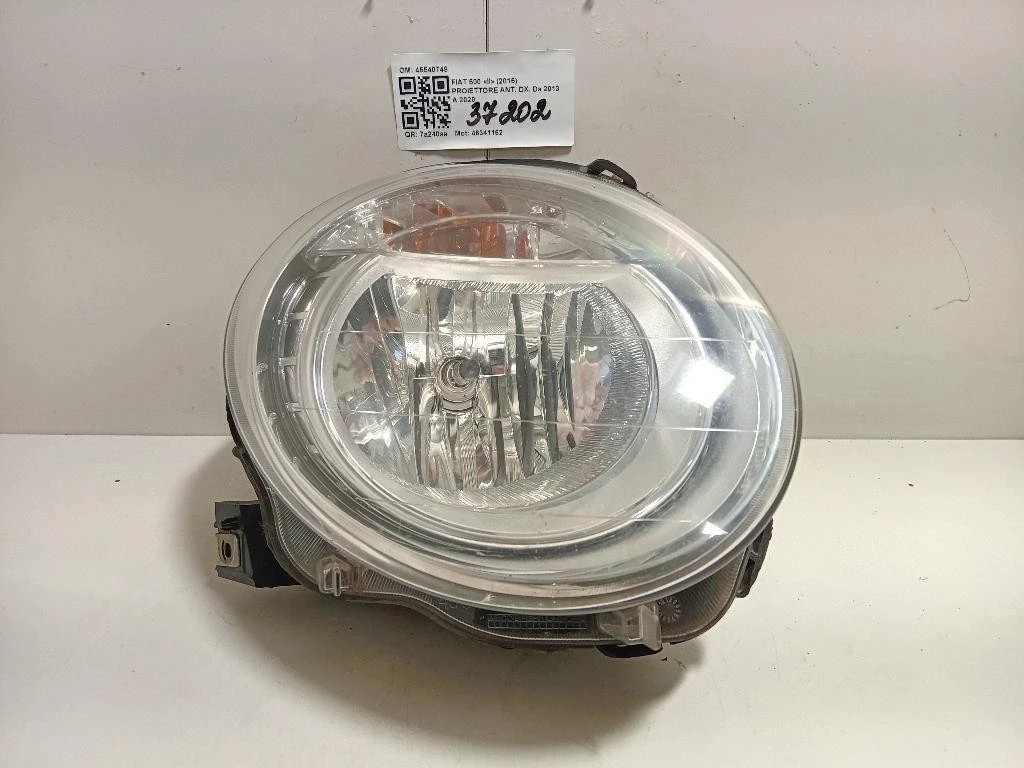 Proiettore ANT DX 45540748 Fiat 500 II 2015
