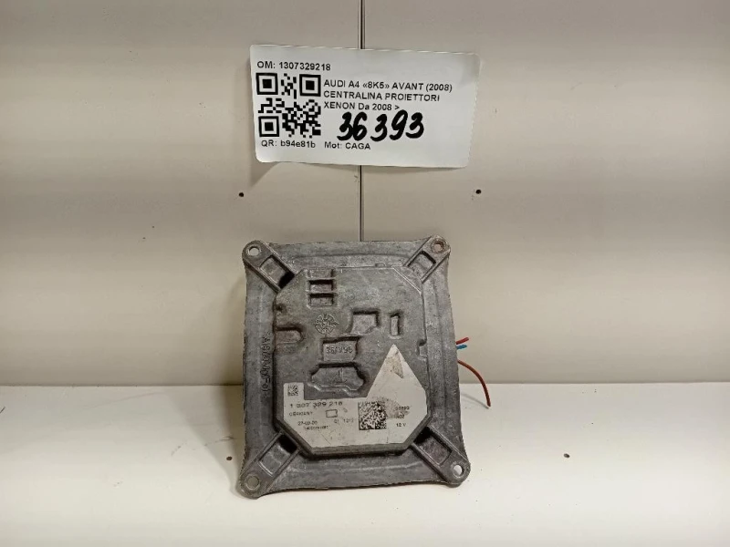 Centralina Proiettori Xenon 1307329218 Audi A4 8K5 Avant 2008
