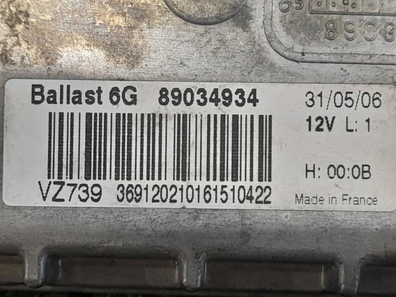 Centralina Proiettori Xenon 89034934 Bmw Serie 1 E81 Berlina 2005