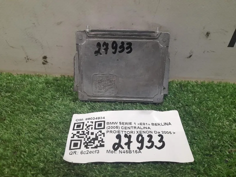 Centralina Proiettori Xenon 89034934 Bmw Serie 1 E81 Berlina 2005