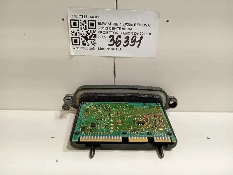 Centralina Proiettori Xenon 7316144 01 Bmw Serie 1 F20 Berlina 2012