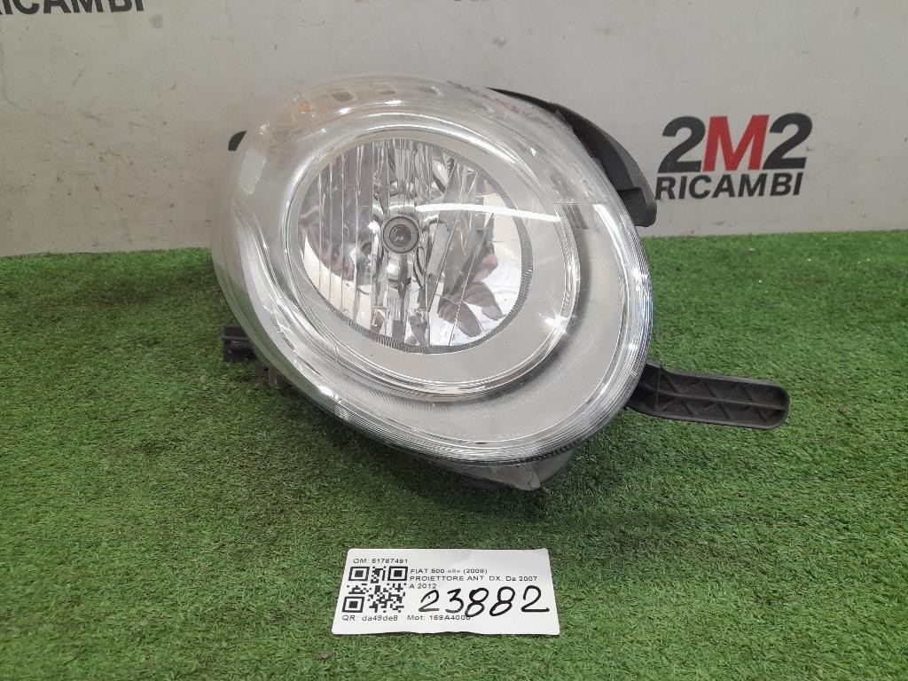 Proiettore ANT DX 51787491 Fiat 500L 2013