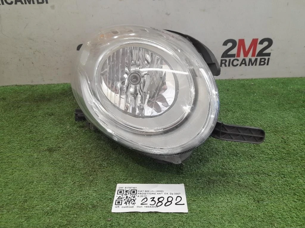 Proiettore ANT DX 51787491 Fiat 500L 2013
