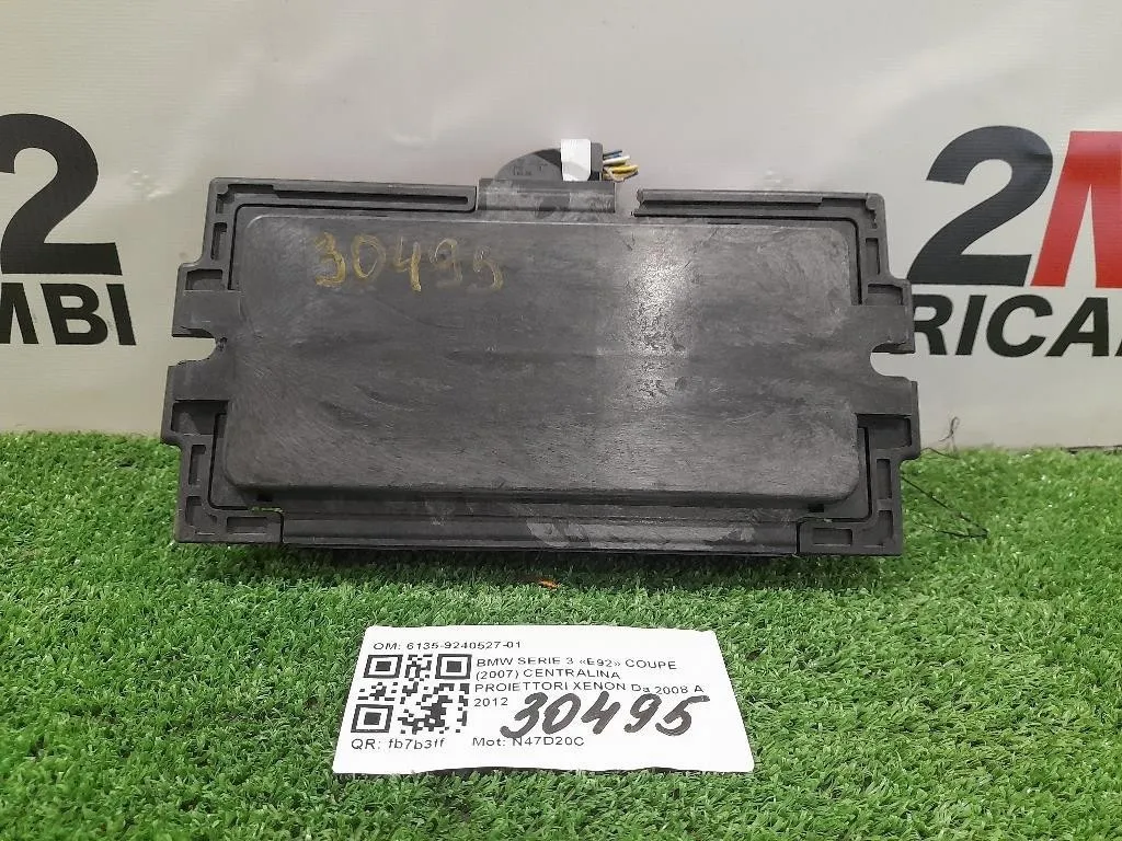 Centralina Proiettori Xenon 6135-9240527-01 Bmw Serie 3 E92 Coupe 2007