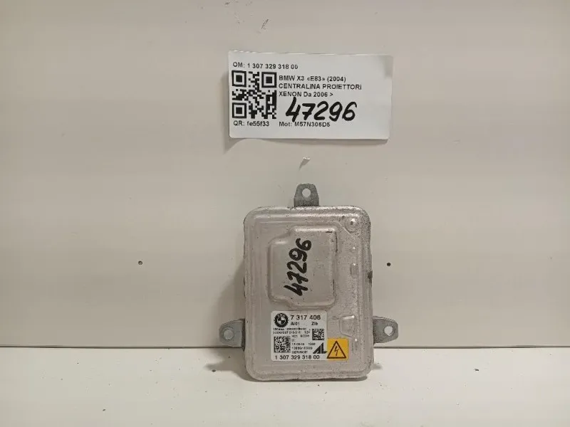 Centralina Proiettori Xenon 1 307 329 318 00 Bmw X3 E83 2004