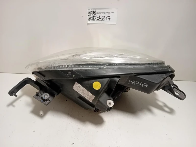 Proiettore ANT DX 47520748 Fiat 500L 2013