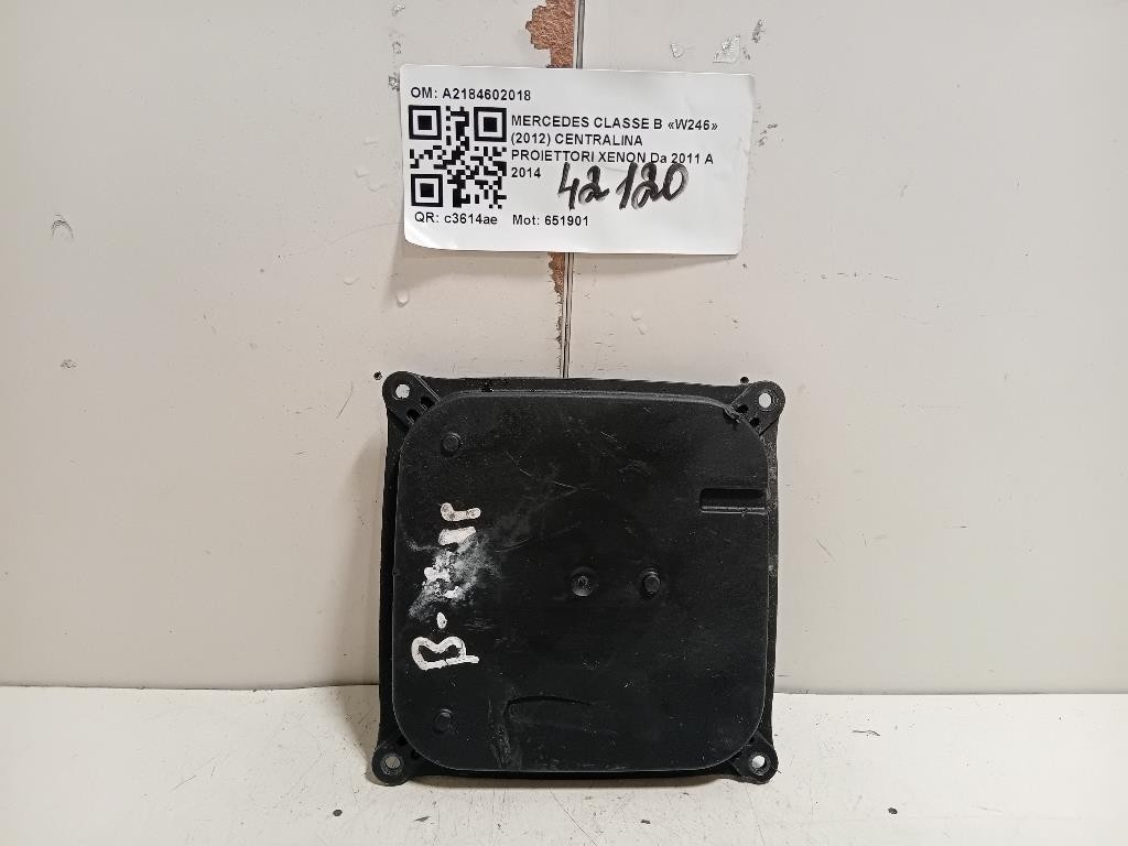 Centralina Proiettori Xenon A2184602018 Mercedes Classe B W246 2012