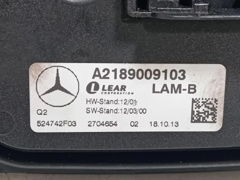 Centralina Proiettori Xenon A2184602018 Mercedes Classe B W246 2012