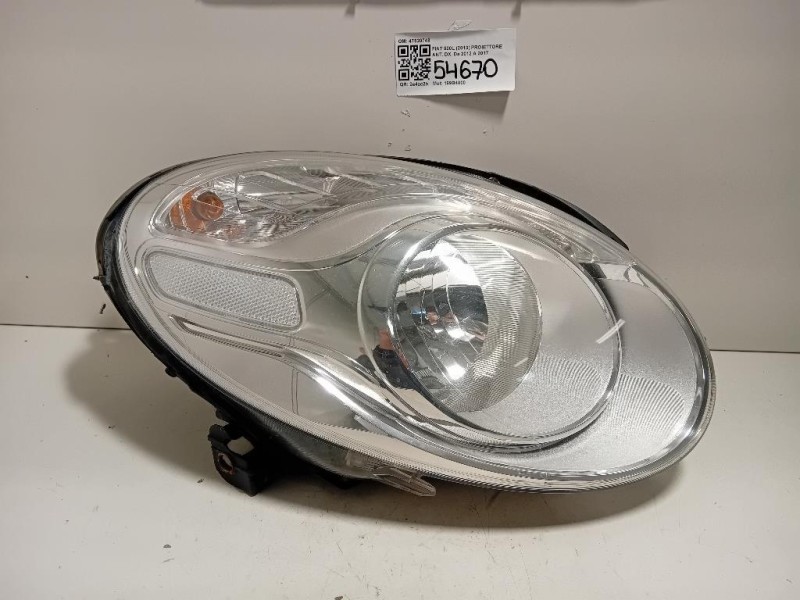 Proiettore ANT DX 47520748 Fiat 500L 2013